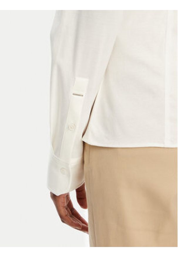 BOSS Koszula Bronta 50543691 Écru Regular Fit. Materiał: bawełna