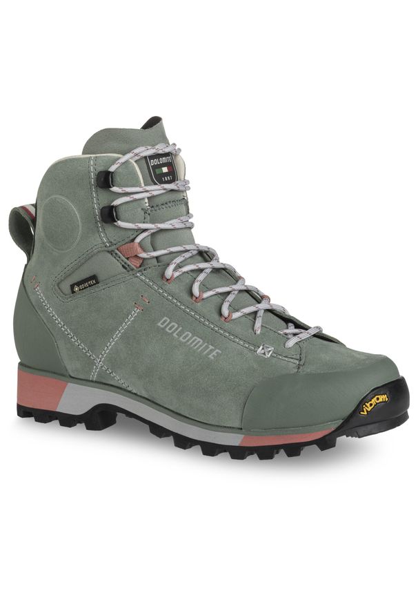 Buty trekkingowe damskie Dolomite Cinquantaquattro Hike Evo GTX. Kolor: zielony. Styl: sportowy