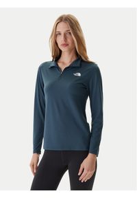 The North Face Koszulka techniczna Flex NF0A8BRQ Zielony Slim Fit. Kolor: zielony. Materiał: syntetyk