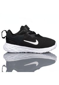 Buty Dziecięce Sportowe Nike Revolution 6 NN TDV. Okazja: na co dzień. Kolor: czarny. Model: Nike Revolution. Sport: turystyka piesza