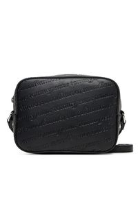 Tommy Jeans Torebka Tjw Must Aop Camera Bag AW0AW17865 Czarny. Kolor: czarny. Materiał: skórzane