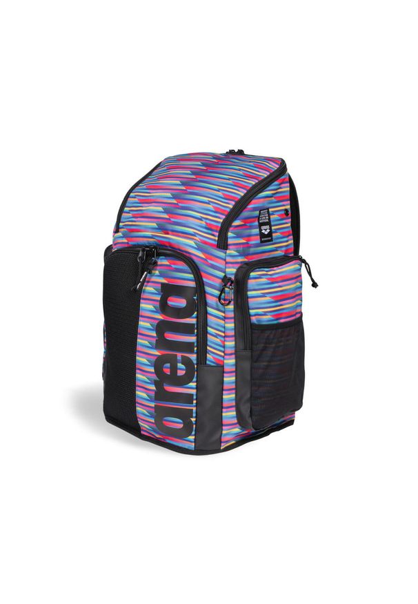 Plecak Arena Team Spiky III Backpack 45 + Worek. Kolor: czarny, różowy, niebieski, wielokolorowy. Styl: sportowy