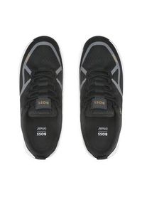 BOSS - Boss Sneakersy Titanium Runn 50487822 10242116 01 Czarny. Kolor: czarny. Materiał: materiał #3