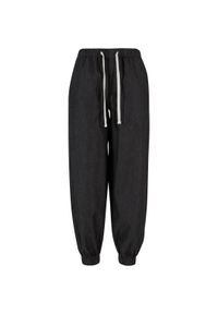 Damskie spodnie dresowe Urban Classics. Kolor: czarny. Materiał: dresówka. Długość: długie. Sport: bieganie #1