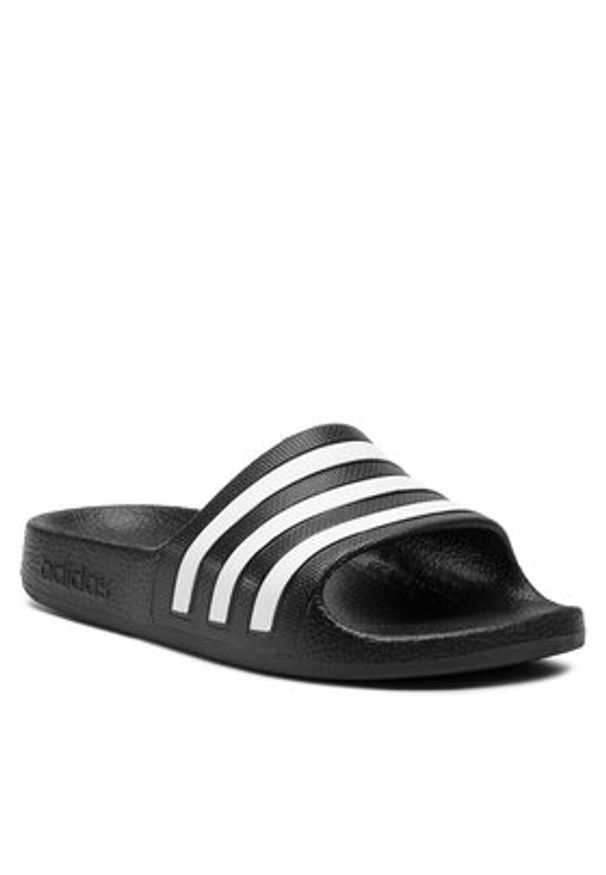 Adidas - adidas Klapki adilette Aqua K F35556 Czarny. Kolor: czarny. Materiał: syntetyk