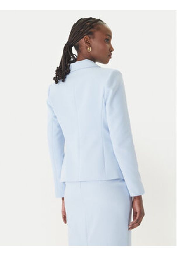 Rinascimento Marynarka CFC0128639003 Błękitny Regular Fit. Kolor: niebieski. Materiał: syntetyk