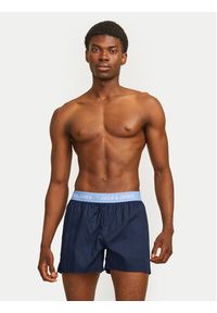 Jack & Jones - Jack&Jones Komplet 3 par bokserek Jackson 12263654 Granatowy. Kolor: niebieski. Materiał: bawełna #3