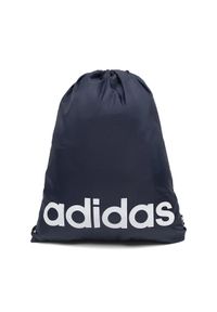 Adidas - adidas Worek LINEAR GYMSACK HR5356 Granatowy. Kolor: niebieski #1