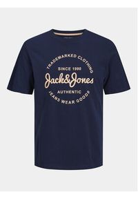 Jack & Jones - Jack&Jones Komplet 5 t-shirtów Forest 12256984 Kolorowy Standard Fit. Materiał: syntetyk, bawełna. Wzór: kolorowy #7