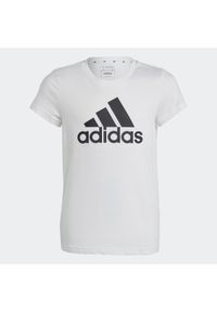 Adidas - Koszulka z krótkim rękawem dziecięca ADIDAS. Materiał: materiał, bawełna. Długość rękawa: krótki rękaw. Długość: krótkie