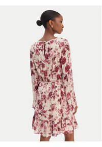 Guess Sukienka codzienna W6RK37 WJ712 Beżowy Regular Fit. Okazja: na co dzień. Kolor: beżowy. Materiał: syntetyk. Typ sukienki: proste. Styl: casual #5