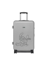 Walizka średnia Disney Classics. Kolor: szary. Wzór: motyw z bajki #1