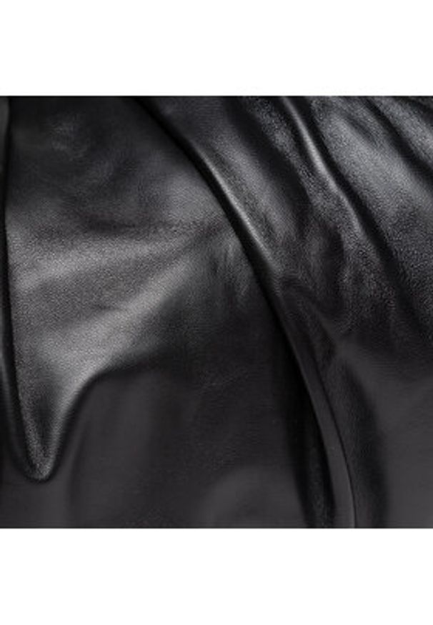 Weekend Max Mara Torebka Provino 55161002600 Czarny. Kolor: czarny. Materiał: skórzane