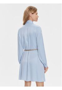 MICHAEL Michael Kors Sukienka koszulowa MR480LCBA4 Niebieski Regular Fit. Kolor: niebieski. Materiał: wiskoza. Typ sukienki: koszulowe #2