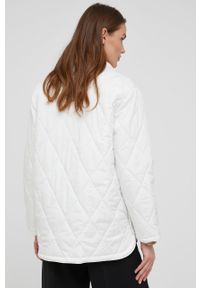 Answear Lab kurtka damska kolor biały przejściowa. Okazja: na co dzień. Kolor: biały. Materiał: materiał. Długość: długie. Wzór: gładki. Styl: wakacyjny