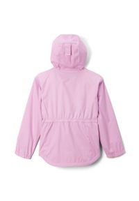 columbia - Kurtka Sportowa Z Kapturem Dziewczęca Columbia Rainy Trails Fleece Lined. Typ kołnierza: kaptur. Kolor: różowy. Sport: turystyka piesza