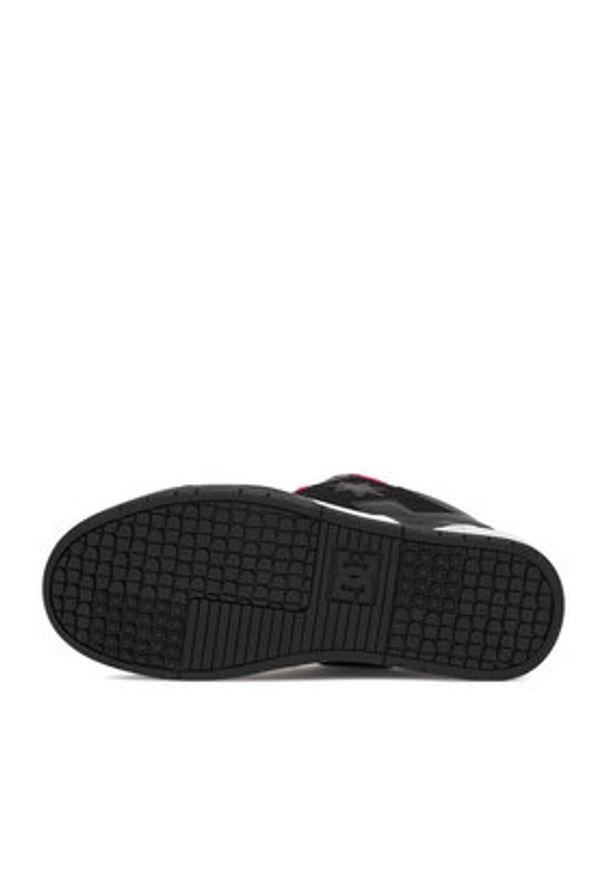 DC Shoes Sneakersy EO-DC COMMAND DC02744004 Czarny. Kolor: czarny. Materiał: skóra, zamsz