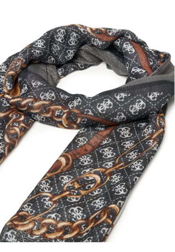 Guess Szal AW5351 VIS03 Szary. Kolor: szary. Materiał: wiskoza