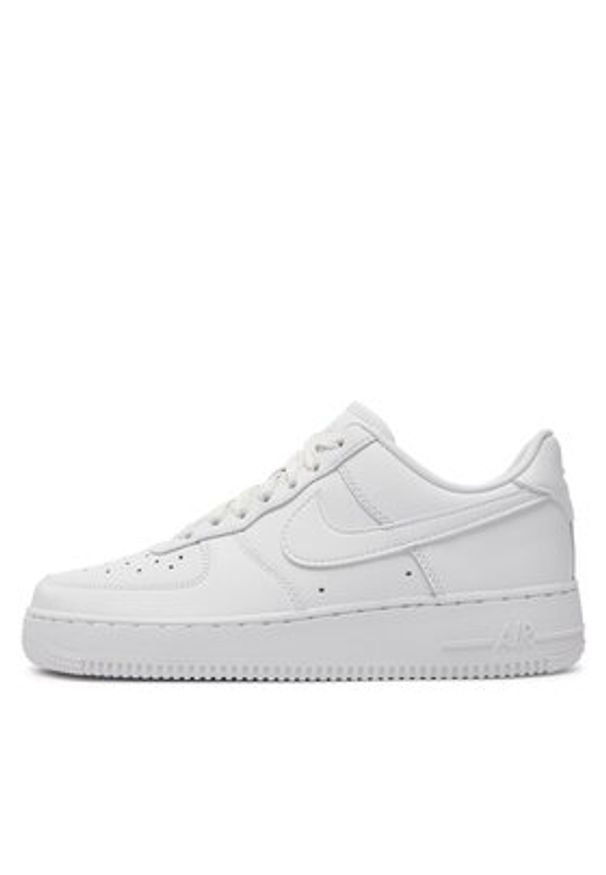 Nike Sneakersy Air Force 1 '07 Fresh DM0211 100 Biały. Kolor: biały. Materiał: skóra. Model: Nike Air Force