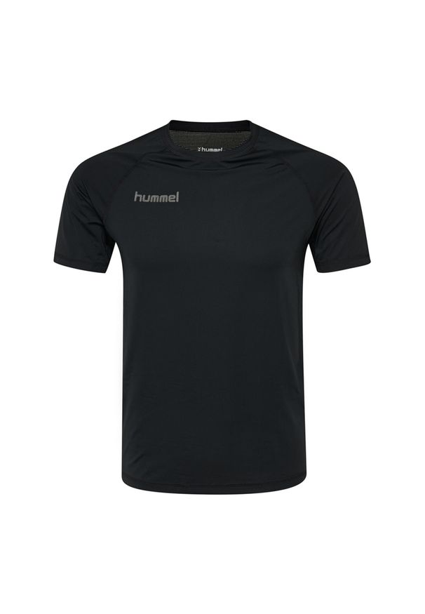 Koszulka termoaktywna dla dorosłych Hummel First Performance Jersey S/S. Kolor: czarny. Materiał: jersey. Sport: fitness, piłka ręczna
