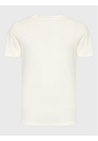 MANUEL RITZ - Manuel Ritz T-Shirt 3332M552 223848 Beżowy Regular Fit. Kolor: beżowy. Materiał: bawełna