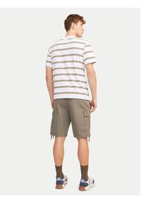 Jack & Jones - Jack&Jones Szorty materiałowe Jpstcole 12248685 Brązowy Regular Fit. Kolor: brązowy. Materiał: bawełna