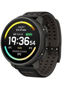 SUUNTO - Zegarek sportowy Suunto Vertical 2 Titanium Black (SS051208000). Styl: sportowy