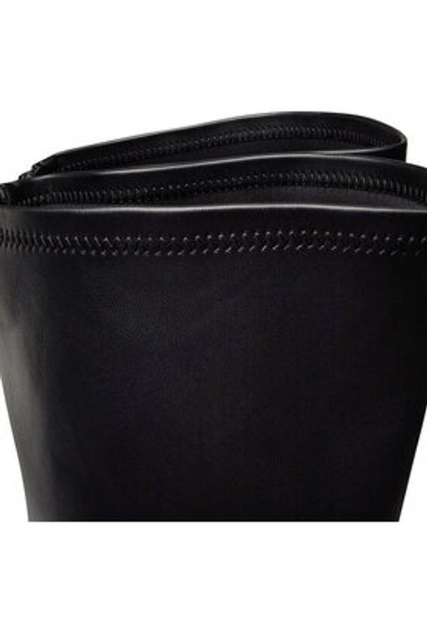 Jenny Fairy Muszkieterki WS5577-25 Czarny. Kolor: czarny. Materiał: skóra