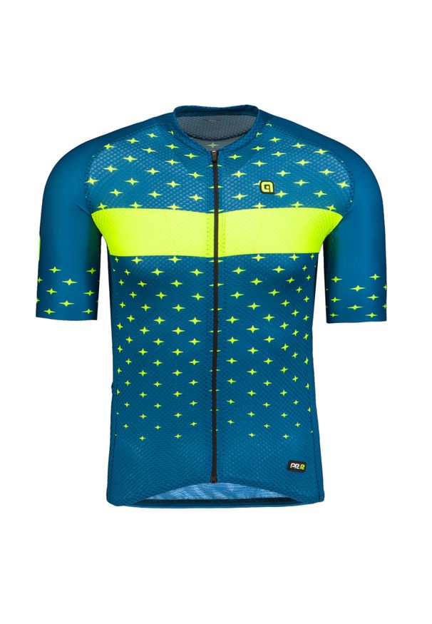 ALÉ CYCLING - Koszulka rowerowa ALE CYCLING STARS. Kolor: niebieski. Materiał: materiał. Długość: długie