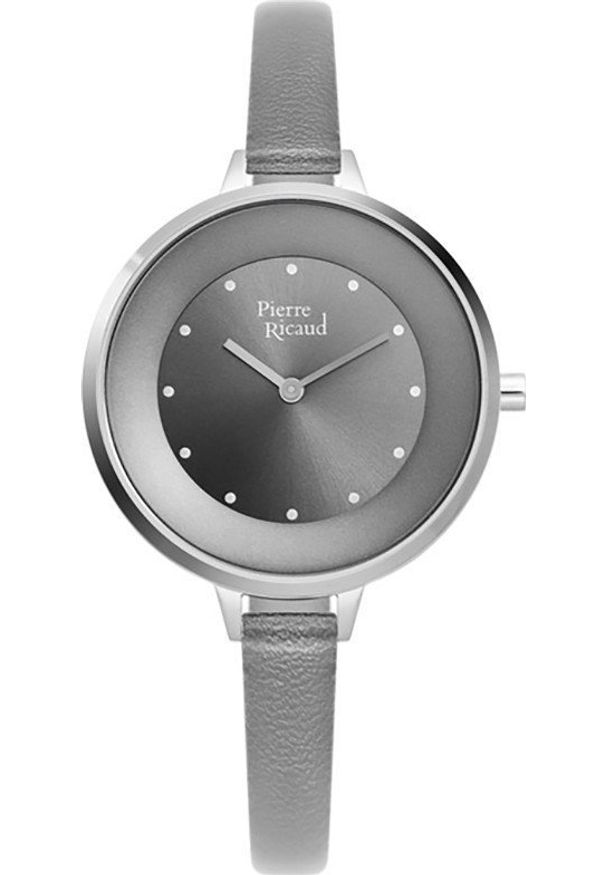 Zegarek Pierre Ricaud Zegarek damski Pierre Ricaud P22039.5G47Q-SET szary. Kolor: szary