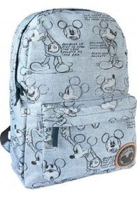 NoName - Plecak szkolny Mickey Mouse 72832 Niebieski. Kolor: niebieski. Wzór: motyw z bajki #1