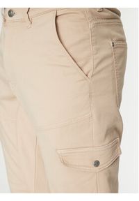 Guess Spodnie materiałowe M5RB54 WGXY1 Beżowy Slim Fit. Kolor: beżowy. Materiał: bawełna #4