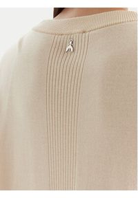 Patrizia Pepe Sweter 2K0363/KM36-W405 Écru Regular Fit. Kolor: kremowy. Materiał: wełna #7