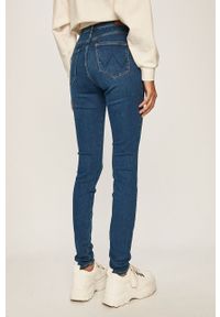 Wrangler - Jeansy Body Bespoke. Kolor: niebieski. Materiał: jeans #4
