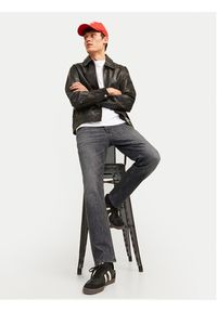 Jack & Jones Jeansy Clark 12258108 Szary Regular Fit. Kolor: szary #9