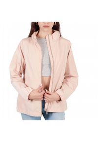 Geox - Kurtka GEOX W GENZIANA SHORT JKT Nago. Kolor: beżowy. Materiał: tkanina #1