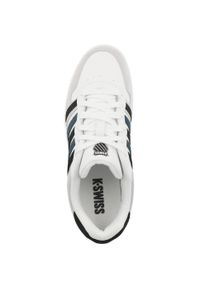 Buty do chodzenia męskie K-Swiss Court Palisades. Zapięcie: sznurówki. Kolor: wielokolorowy, szary. Materiał: skóra, syntetyk, tkanina, materiał. Szerokość cholewki: normalna. Sport: turystyka piesza