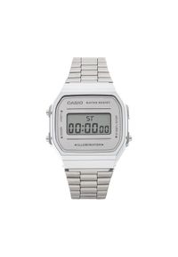 Zegarek Casio. Kolor: srebrny. Styl: vintage #1