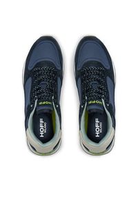 HOFF Sneakersy Milano 22402000 Granatowy. Kolor: niebieski. Materiał: skóra, zamsz #4