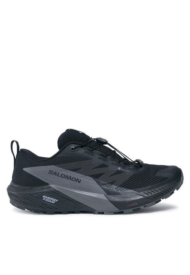 salomon - Salomon Buty do biegania Sense Ride 5 GORE-TEX L47147200 Czarny. Kolor: czarny. Materiał: materiał. Technologia: Gore-Tex