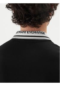 Armani Exchange Polo XM002350 AF10366 UC001 Czarny Regular Fit. Typ kołnierza: polo. Kolor: czarny. Materiał: bawełna #6