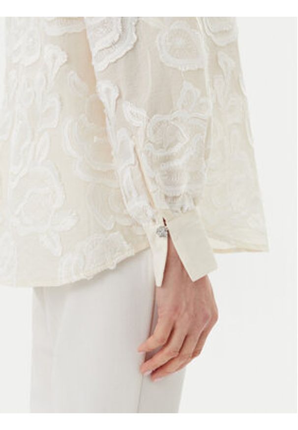 Bruuns Bazaar Koszula Calamus Felina BBW4538 Biały Regular Fit. Kolor: biały. Materiał: bawełna