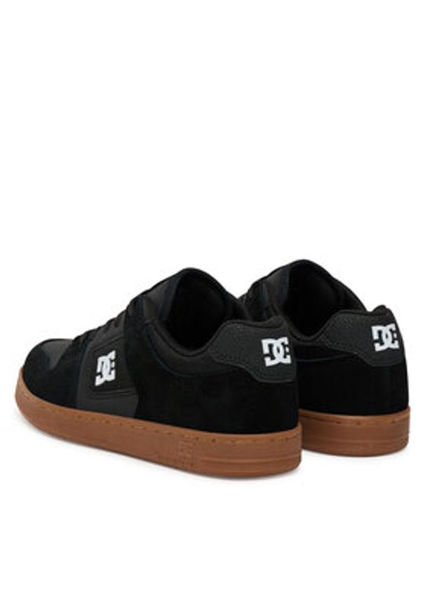 DC Sneakersy MANTECA 4 DC01732063 Czarny. Kolor: czarny. Materiał: skóra, zamsz