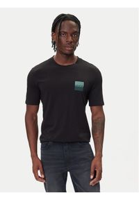 Hugo - HUGO T-Shirt Dapusi 50544458 Czarny Regular Fit. Kolor: czarny. Materiał: bawełna #1