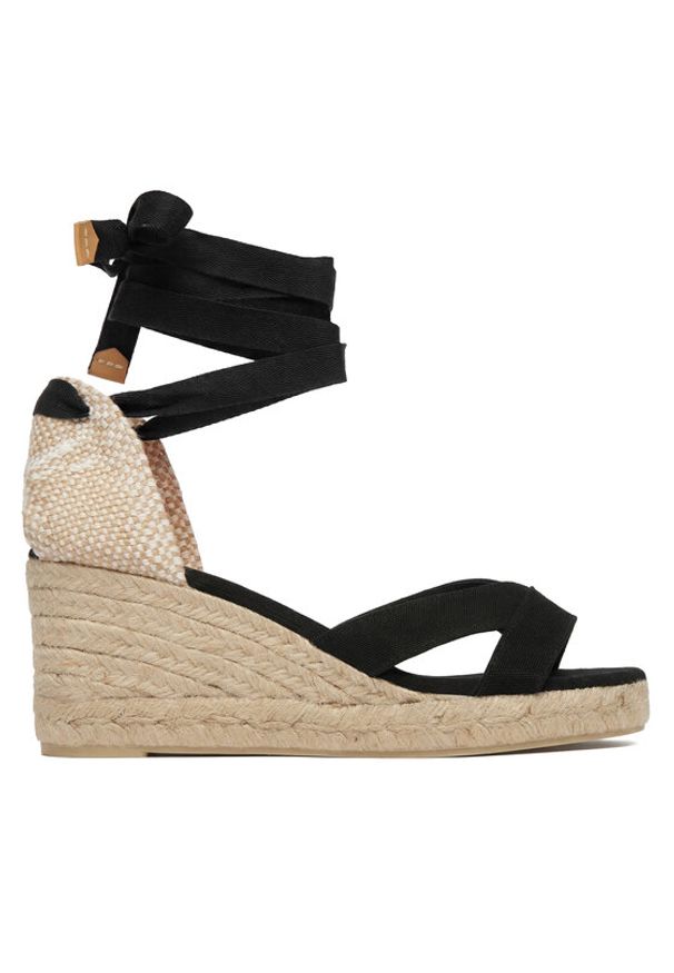 Castañer Espadryle Bailey 25677 Czarny. Kolor: czarny. Materiał: materiał