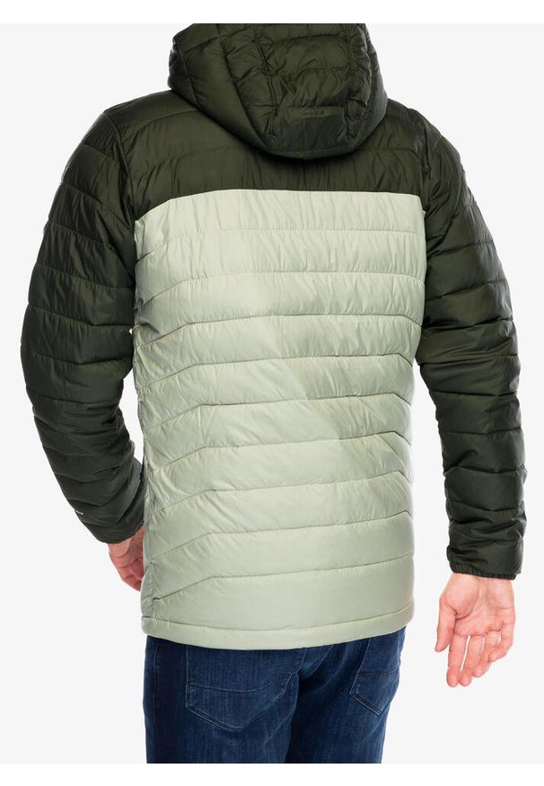 columbia - Kurtka ocieplana męska Columbia Powder Lite II Hooded Jacket. Kolor: zielony