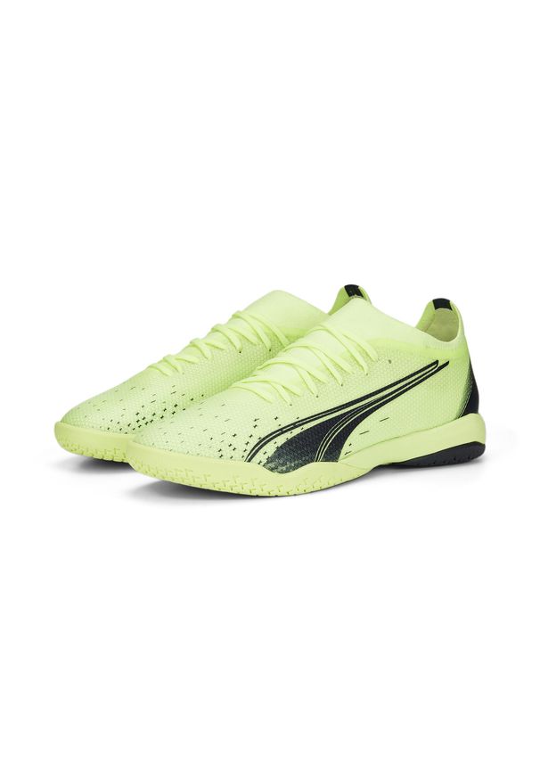 Buty do chodzenia męskie Puma Ultra Match IT. Zapięcie: sznurówki. Kolor: żółty. Materiał: syntetyk, materiał. Szerokość cholewki: normalna. Sport: turystyka piesza