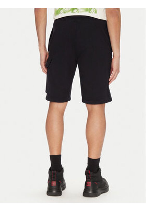 C.P. Company Szorty sportowe 18CMSB101A110044G Granatowy Regular Fit. Kolor: niebieski. Materiał: bawełna. Styl: sportowy