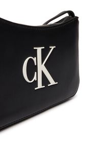 Calvin Klein Torebka Bold Ck Mini Bag LV04F1125G Czarny. Kolor: czarny. Materiał: skórzane #4