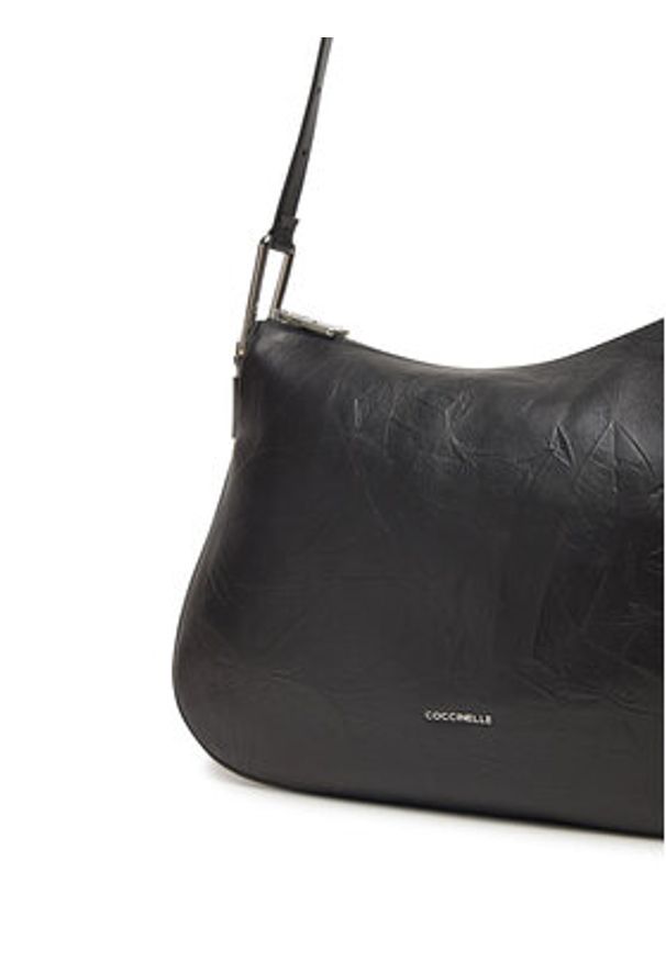 Coccinelle Torebka E1 S4P 13 01 01 Czarny. Kolor: czarny. Materiał: skórzane